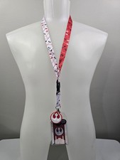 Star Wars The Last Jedi Rebel Logo Charm Breakaway Lanyard New