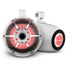 2x DS18 10 Neodymium Tower Speakers with LEDs - 300w Rms 4-ohm NXL-X10TPNEO/WH