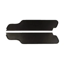 Sun Visor for 1965-1966 Ford Galaxie Convertible 2-DR Cardboard/Fiberboard Black