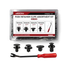 121PCS Bumper, Fender Liner  Splash Shield Retainer Clips Compatible with Hond