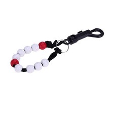 1Pcs Red Golf Score Counter Bead Chain Reusable Plastic Wristband