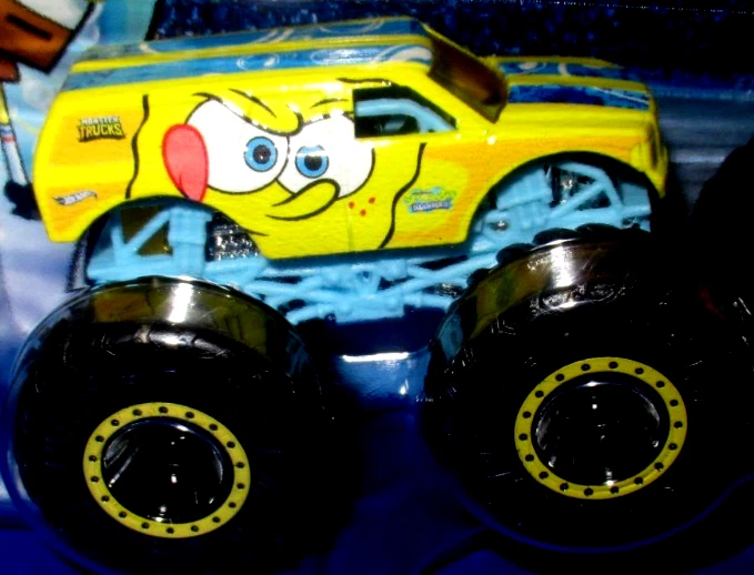 HOT WHEELS MONSTER TRUCKS 1:64 SPONGEBOB VS PATRICK DEMOLITION DOUBLES 2025 - Image 2 of 4