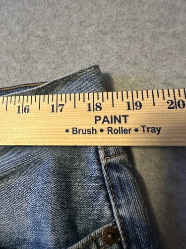 Pantalones de mezclilla rectos relajados Lucky Brand 181 para hombre 36x30 azul - Imagen 2 de 9