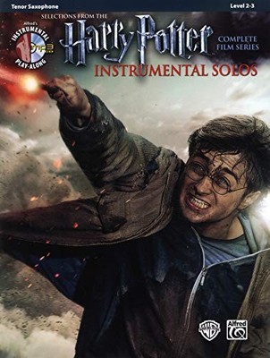 HARRY POTTER INSTRUMENTAL SOLOS: TENOR SAX, BOOK & (POP By Bill Galliford *NEW*
