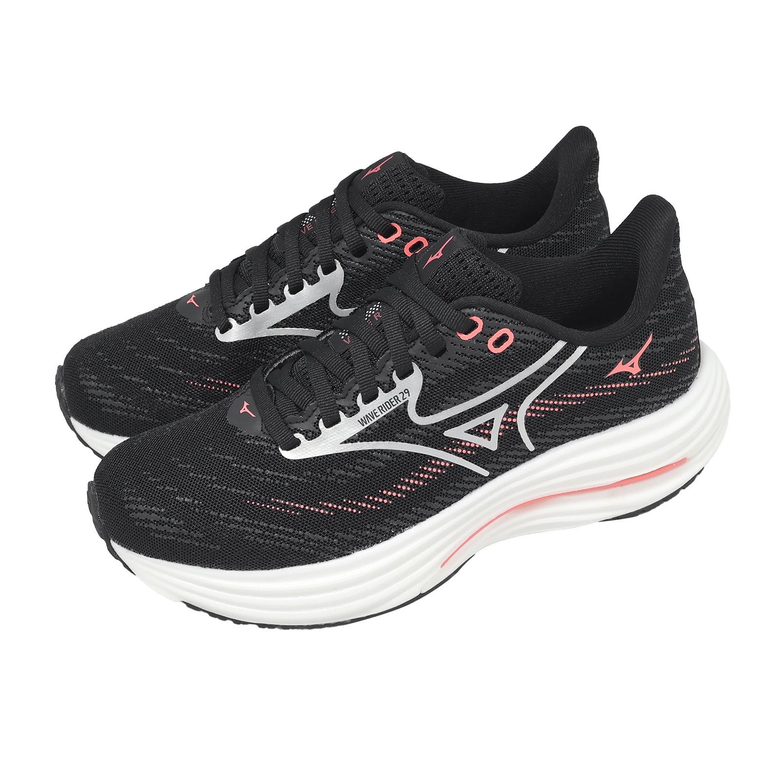 Mizuno Wave Rider 29 Super Wide Black Silver J1GD2506-75 24790₽