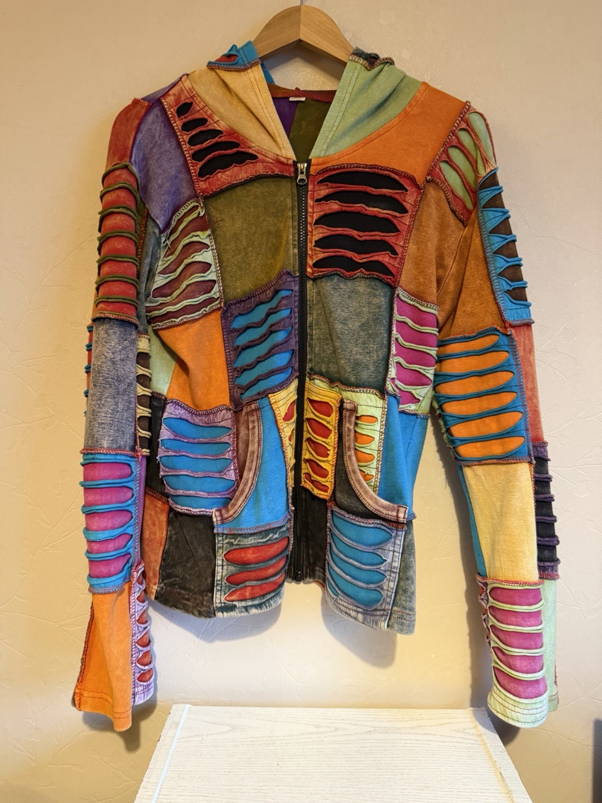 Patchwork Multicolour 100% Cotton Made In Napal H… - image 4