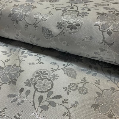 Silber Gold Blumen Banarsi Brokat für Westen Stoff 150cm breit M2040