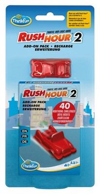ThinkFun Rush Hour Rush Hour  2 - Eine Erweiterung - Logikspiel ab 8 Jahre