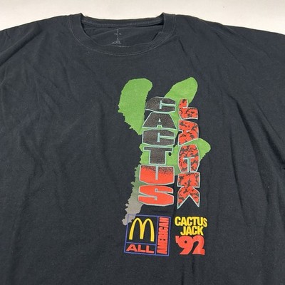 Cactus Jack Mc Donald s 1992 Shirt Mens 2XL Travis Scott Limited RARE