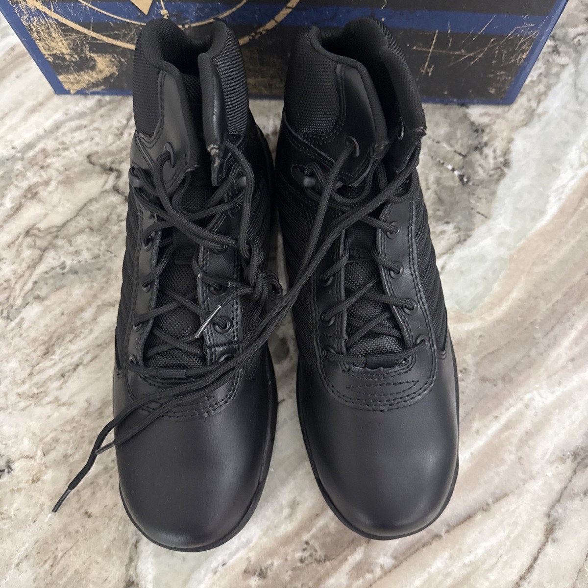 NIB 7.5 WOMENS BATES E03560 TACTICAL SPORT 2 MID BOOTS BLACK 