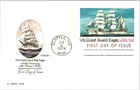 S08-1743, U.S. COAST GUARD SHIP EAGLE, POSTAL CARD, ARTMASTER FIRST DAY COVER