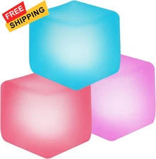 Squishy Fidget Toys Stress Relief Balls Giant Size Cubes for Adults(3-Pack)... 