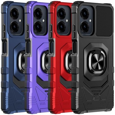 For Cricket Icon 2026 Phone Case Metal Ring Magnetic Support Kickstand Cover