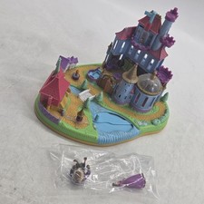Polly Pocket Disney Beauty and the Beast Magical Castle House Only Vintage