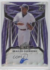 2023 Leaf Metal Auto Purple Wave 6/7 Brailer Guerrero #BA-BG1 Auto 1u6
