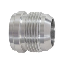 ICT Billet Weld-On Fitting AN970-16A; Weld On Bung, Aluminum -16AN male Straight