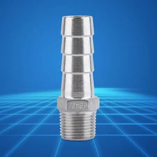Fuel Gas Hose Barb Male Thread Coupling Fitting Connector 3/8x15mm❀