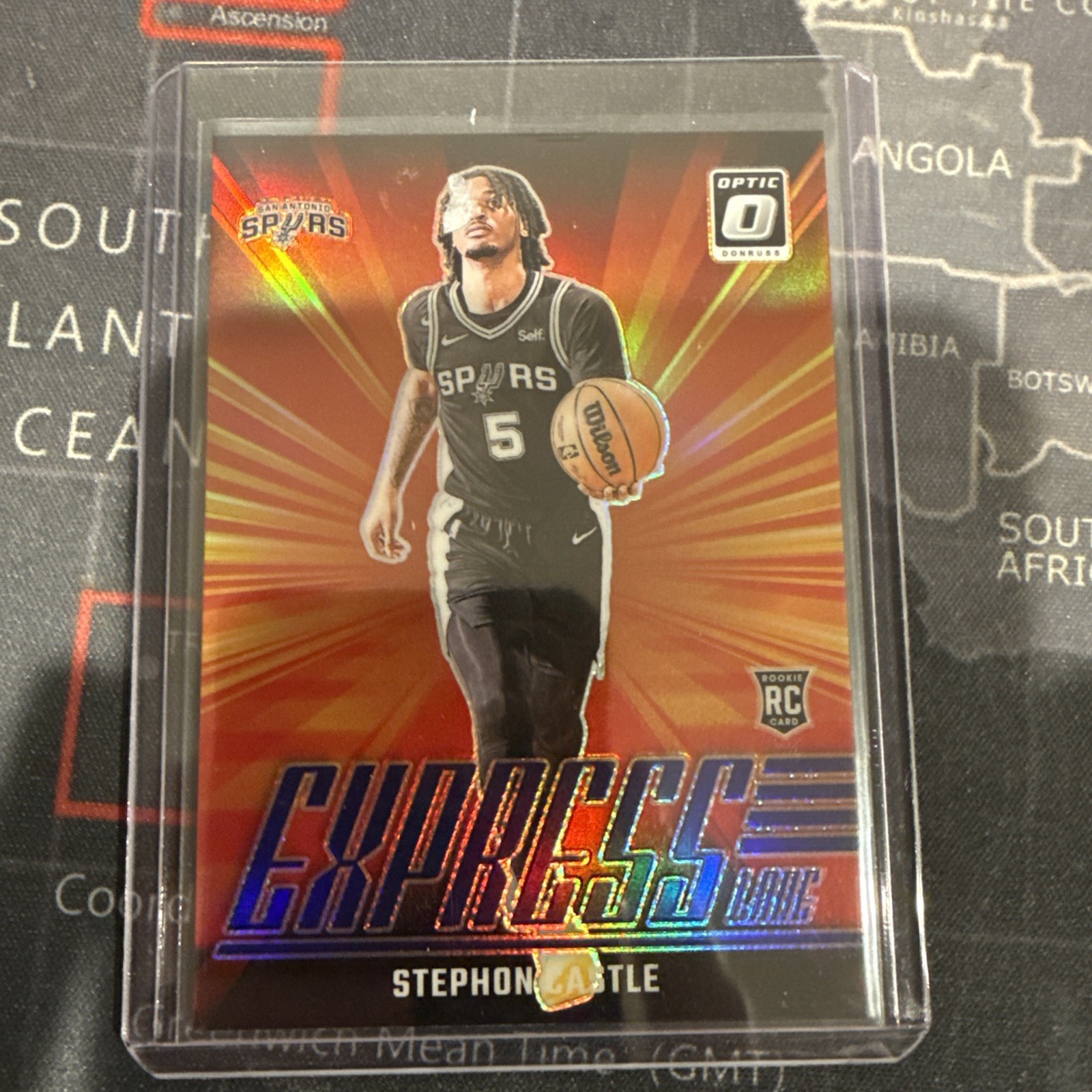 2024-25 Panini Donruss Optic - Express Lane Stephon Castle #1 Holo Prizm (RC)