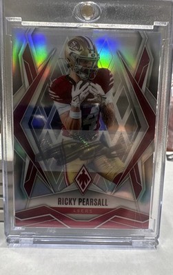 2025 Panini Phoenix - Ricky Pearsall Silver Autographs /199 , Deebo Samuel Patch