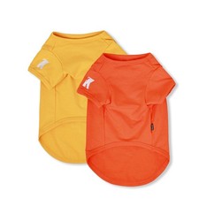 Dog Shirts Breathable Cotton Dog Clothes Stretchy T-Shirt for Small Medium La...