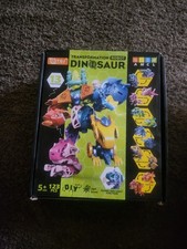 Transformation Robot Dinosaur/6 in 1, 13 variations, 123 pcs
