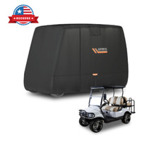 Golf Cart Cover Heavy Duty 420D Waterproof for EZGO, Club Car 6/4 2