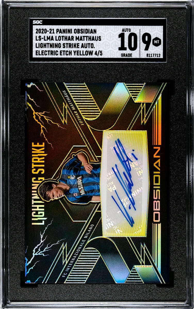 PANINI Obsidian Lothar Matthaus 4/6 auto｜その他