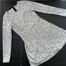 PRE-OWNED Dalia DRESS GRAY SKATER size 6