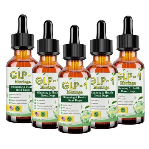 1~5 Pack GLP - 1 Moringa Slimming Health Boost Drops Liquid 30ml | NEW - Picture 12 of 17