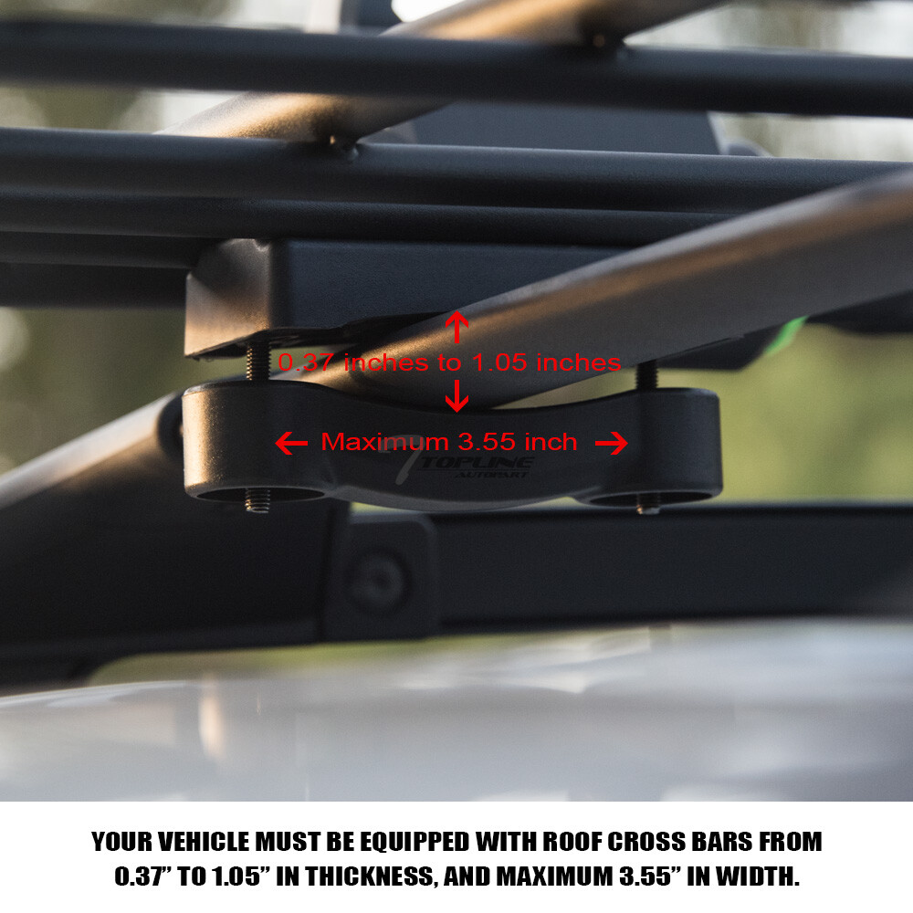 Topline For Chevy C10 Modular HD Roof Rack Basket Storage+Fairing