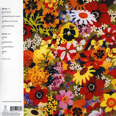 【LP】Sonic Youth NYC Ghosts & Flowers US盤 SONIC YOUTH - NYC GHOSTS & FLOWERS, 2016 EU 180G vinyl LP + MP3