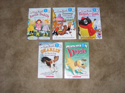 I Can Read Beginning Reading Book Lot (5) Scholastic PB