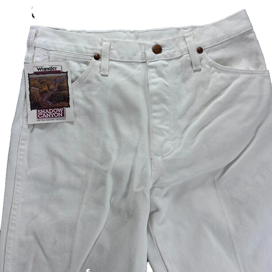 Wrangler White Jeans para Hombres