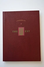 LEGENDS OF THE WEST - Collection of U.S. Commemorative Stamps Hardcover & Stamps