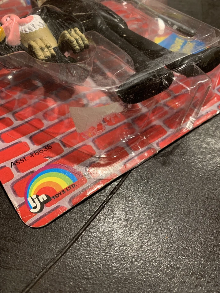 1988 LJN Who Framed Roger Rabbit Flexies Judge Doom! Vintage New Unopened Foto 3 de 4