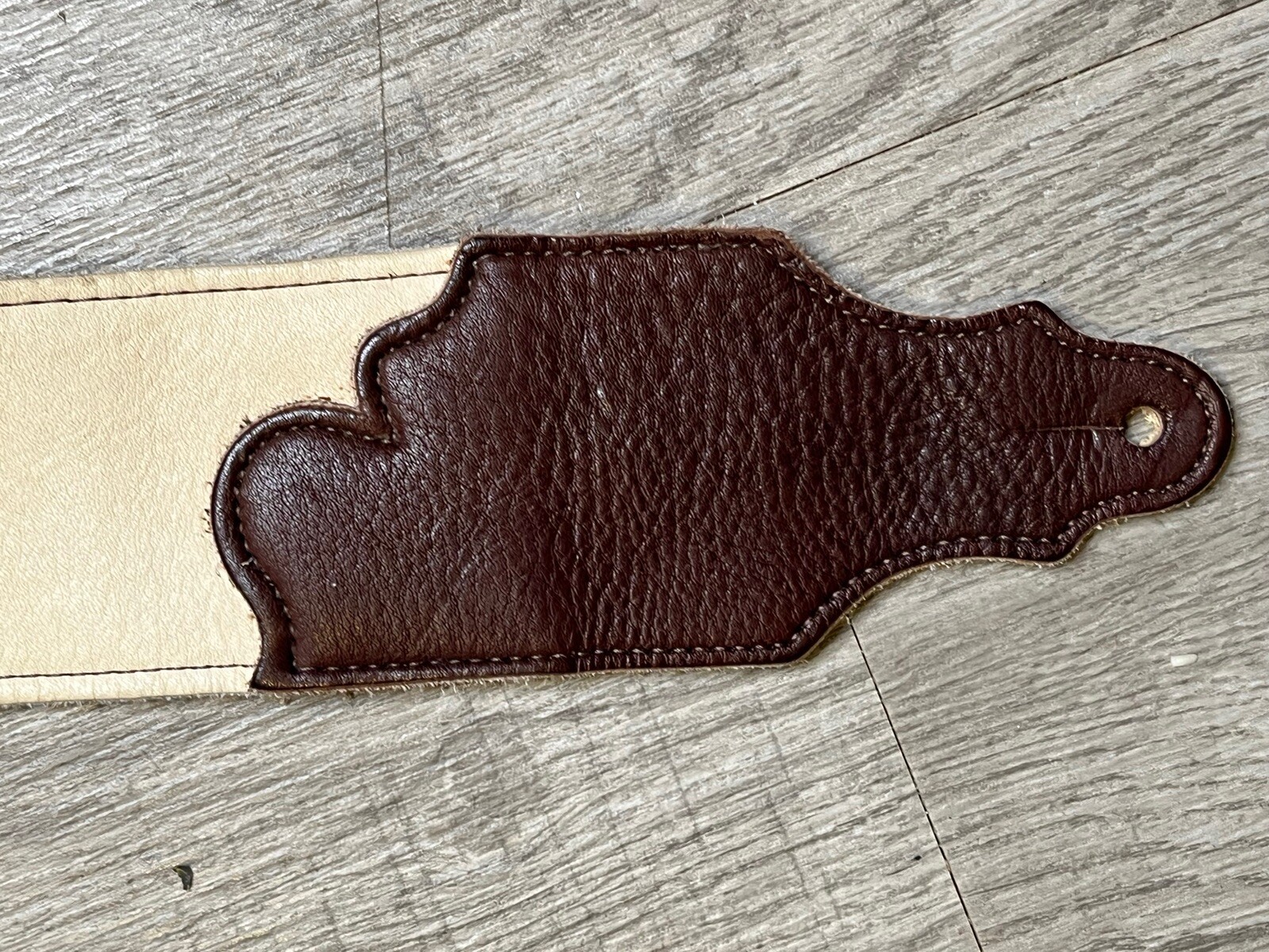 Franklin Strap 2.5" Original Natural Glove Leather Guitar Strap eBay