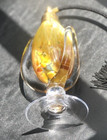 Vintage Royal Limited Golden Unique Glass Perfume Bottle with Atomizer — photo 3