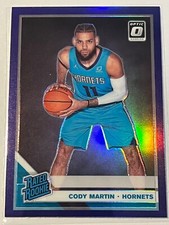 2019-20 Panini Donruss Optic Cody Martin Purple Rated Rookie #181 Hornets