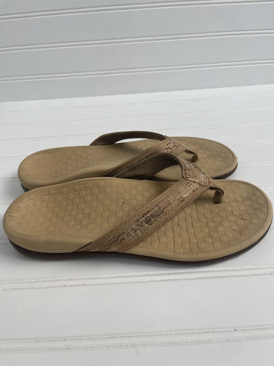 Vionic tide sale ii gold metallic