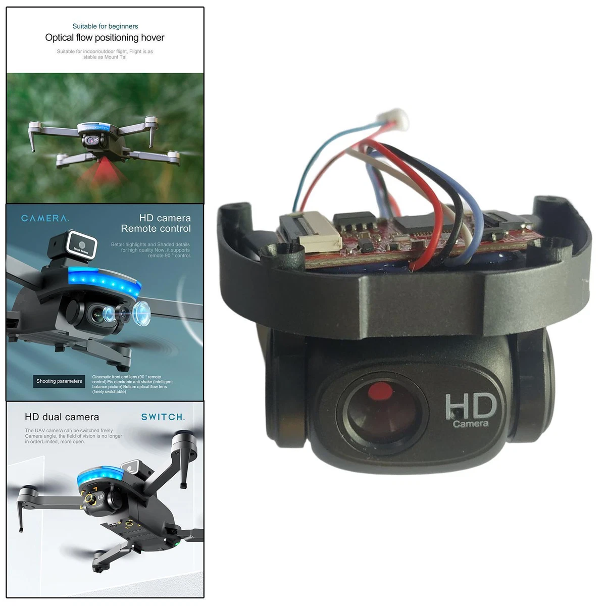 Drone Camera Drone Attachments DIY Drone Accessories for S138