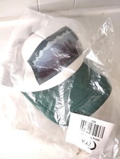 Zyia Active Unisex Graphic Print Hiking Trucker Hat White/Green One Size SEALED