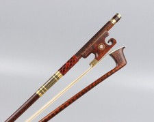 Snakewood Advanced Violin Bow 4/4 Hand Made Well Balanced snail tail Frog