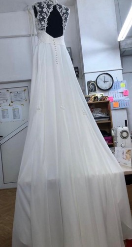 Mori Lee Wedding Dress Size 12 - Picture 4 of 4