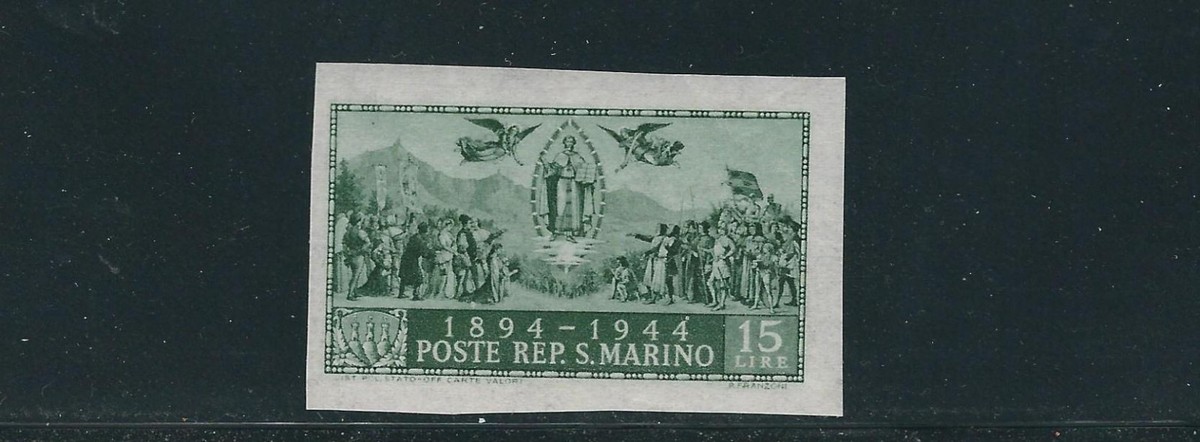 SAN MARINO 1945 RECONSTRUCTION of GOVERNMENT PALACE (Sc 239b 15L