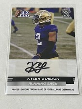 2022 Leaf Pro Set KYLER GORDON RC Auto #PSA-KG1 Chicago BEARS XRC Washington!