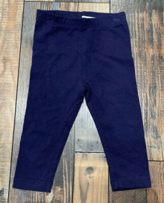 GYMBOREE NWT Mix N Match GIRLS LEGGINGS Solid Navy Blue KNIT 18-24 M | eBay