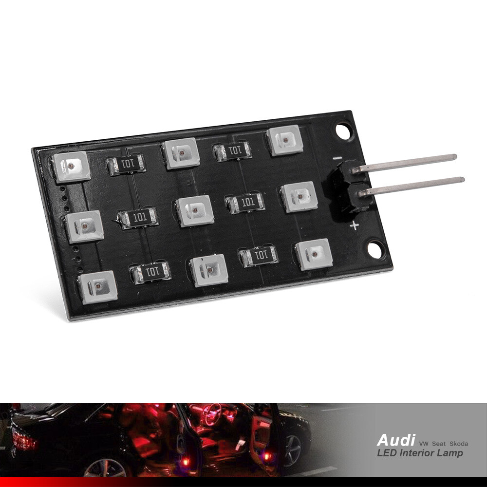 DoLED Indicatori Di Direzione Laterali A LED Canbus - Vetro Fumo, Nero, Compatibili Con Audi A3, A4, A8, Seat Ibiza, Skoda Fabia, Octavia - 3