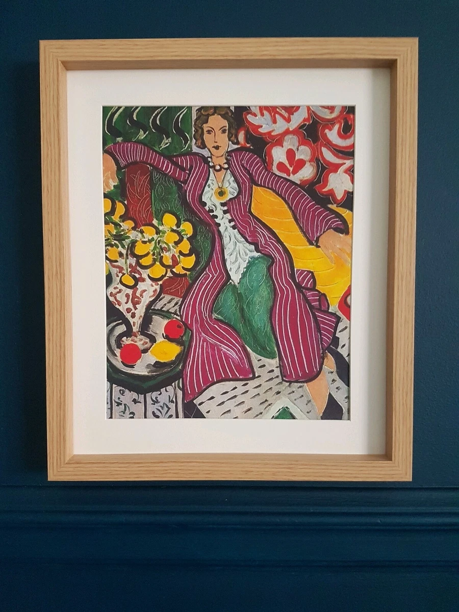 Henri ​Matisse 【Woman in a Purple Coat】