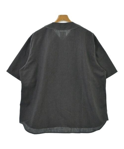 uniform experiment Casual Shirt GrayxWhite(Stripe Pattern uniform experiment Casual Shirt GrayxWhite(Stripe Pattern