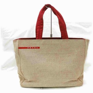 prada linen bag